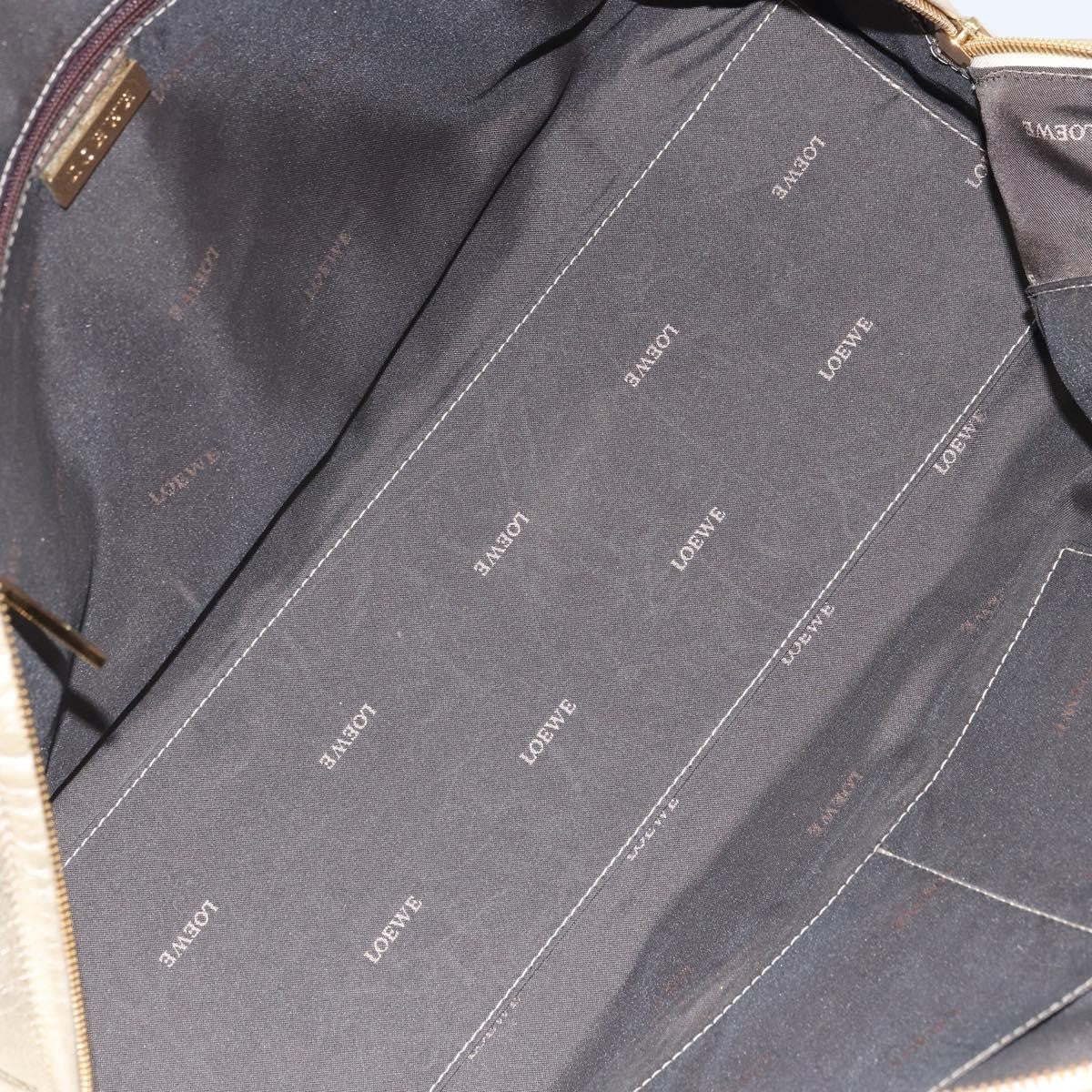 Loewe Amazona Bag Leather, GOLD, LEATHER, Handbag