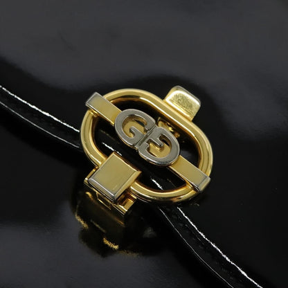 Gucci Vintage Shoulder Bag Patent leather, BLACK, PATENT_LEATHER, Shoulder bag