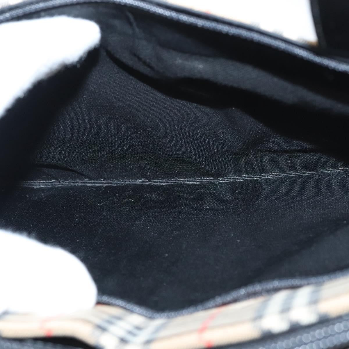 Burberry Nova Check Handbag Nova Check Canvas and leather, BEIGE, CANVAS, Handbag