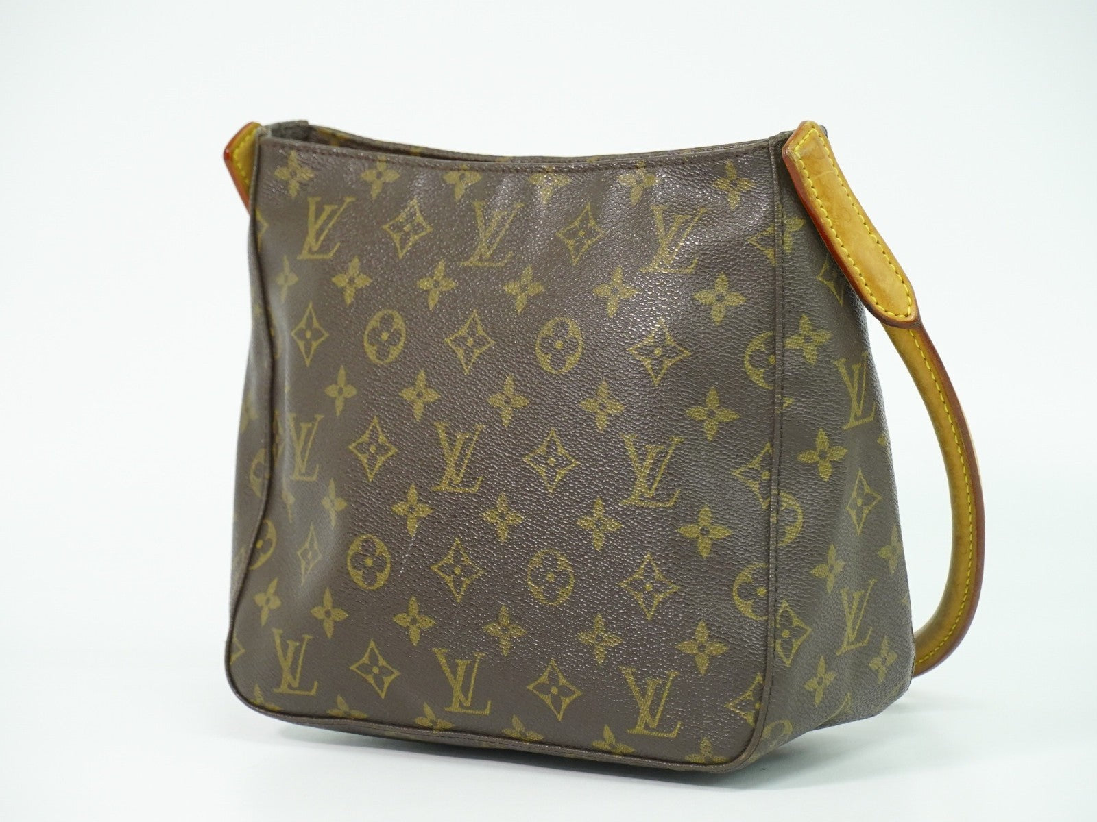 Louis Vuitton Looping Handbag Monogram Canvas, BROWN, CANVAS, Shoulder bag