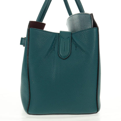 Bally Vintage Handbag Leather, GREEN, LEATHER, Handbag