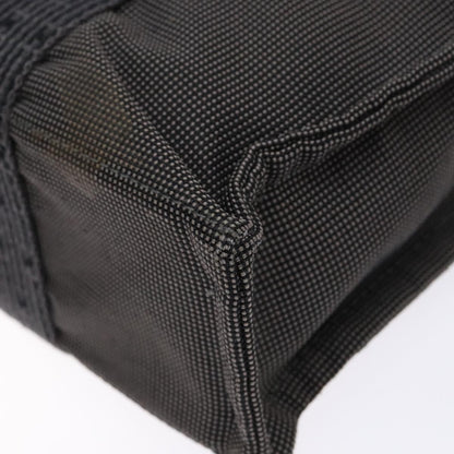 Hermes Fourre Tout Tote Canvas, GRAY, CANVAS, Tote bag