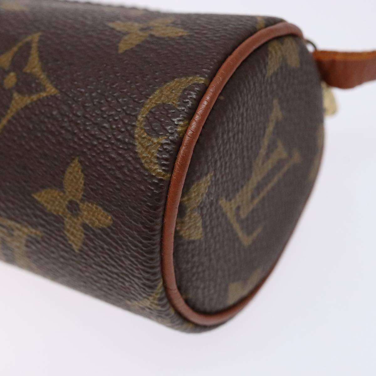 Louis Vuitton Papillon Pochette Monogram Canvas, BROWN, CANVAS, Handbag