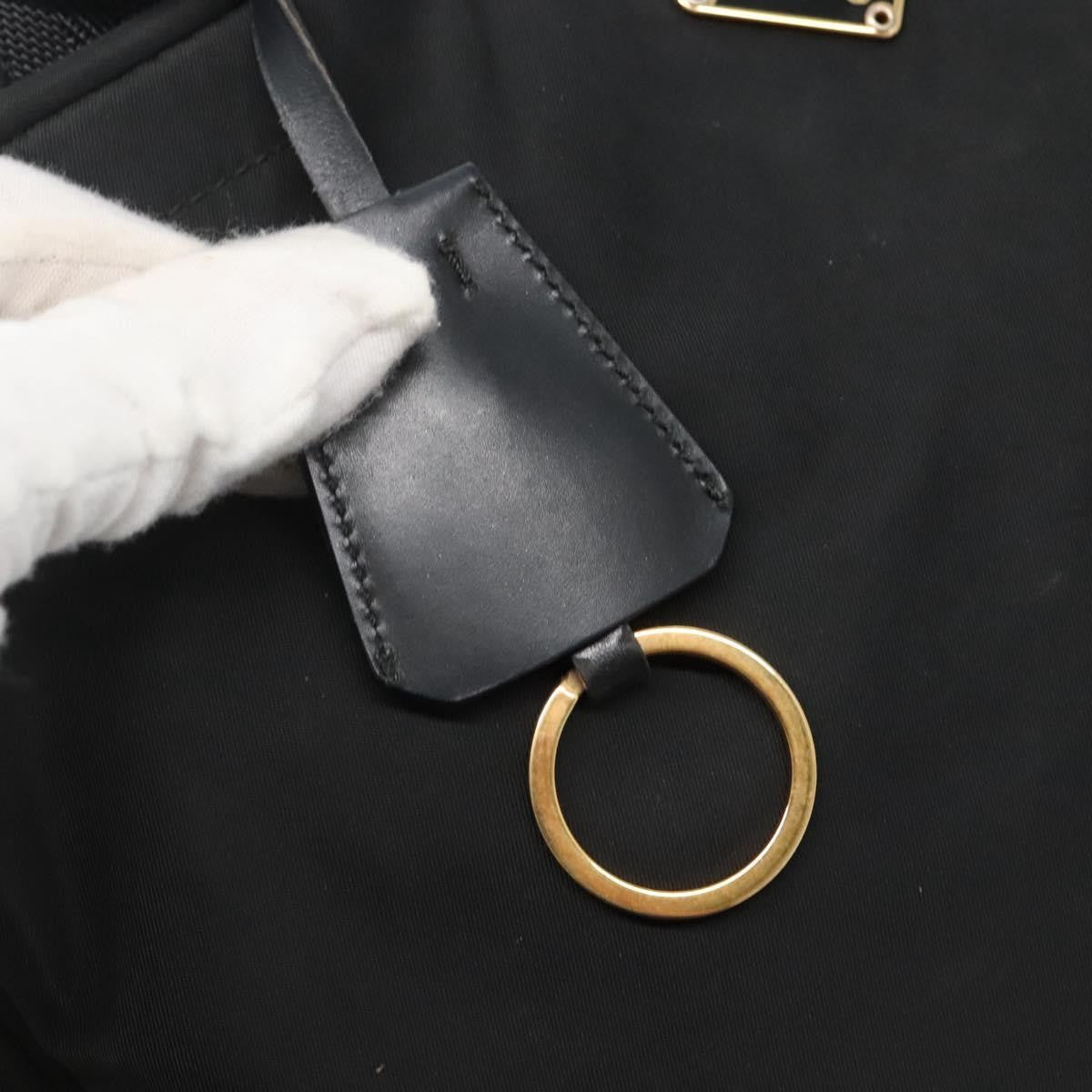 Prada Vintage Handbag Tessuto, BLACK, NYLON, Handbag