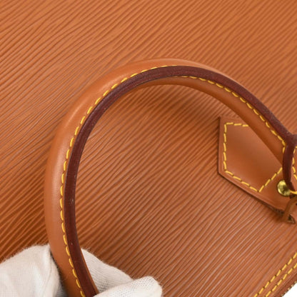 Louis Vuitton Alma Handbag Epi Leather, BROWN, LEATHER, Handbag