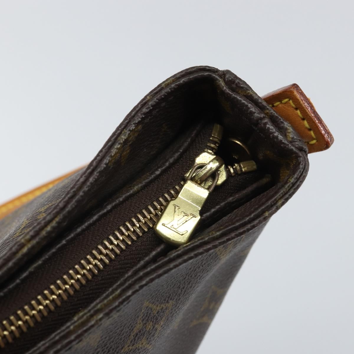 Louis Vuitton Looping Handbag Monogram Canvas, BROWN, CANVAS, Shoulder bag