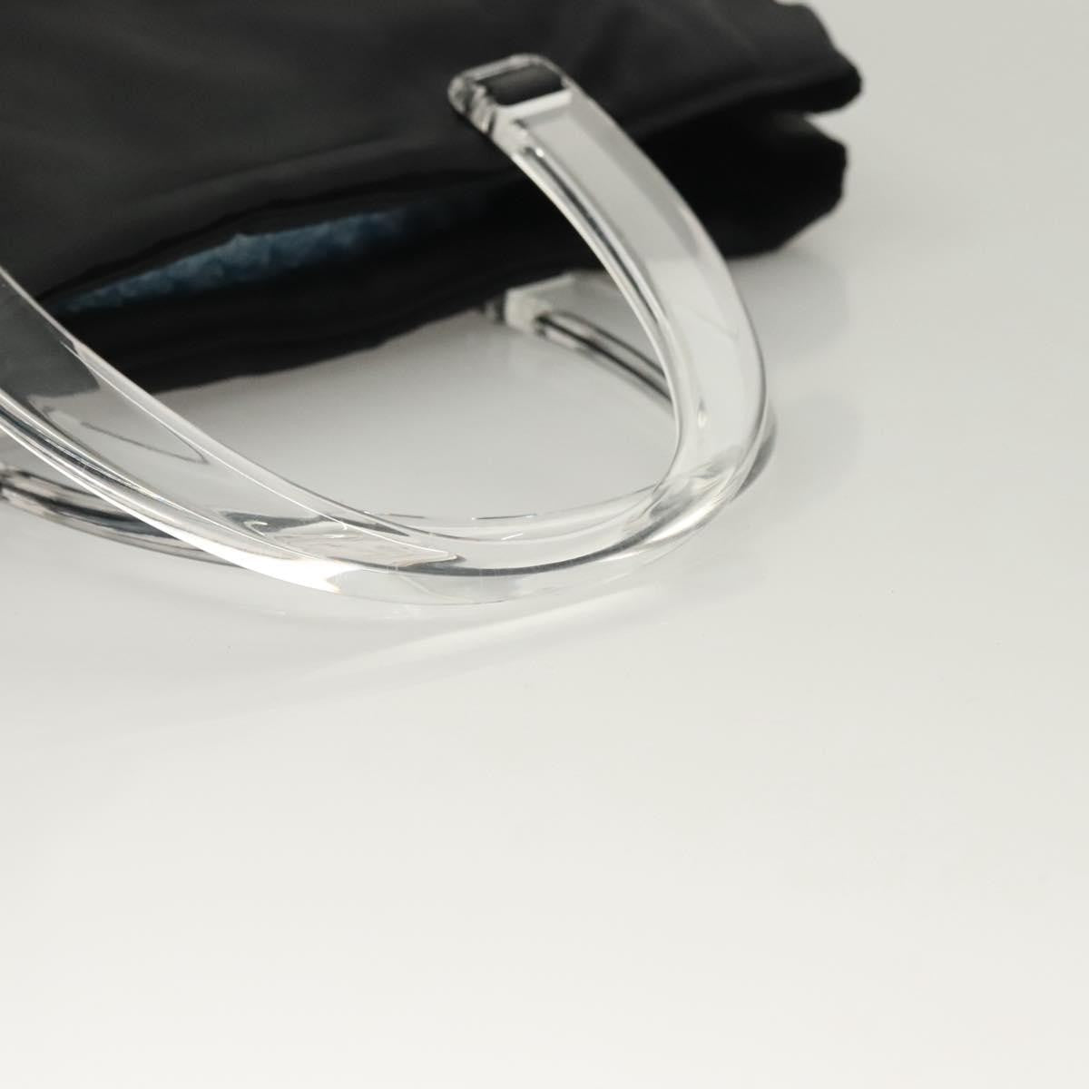 Prada Logo Flat Tote Bag. Nylon Tessuto, BLACK, NYLON, Handbag