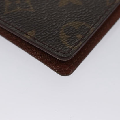 Louis Vuitton Vertical ID Card Holder Canvas, BROWN, CANVAS, Card Holders