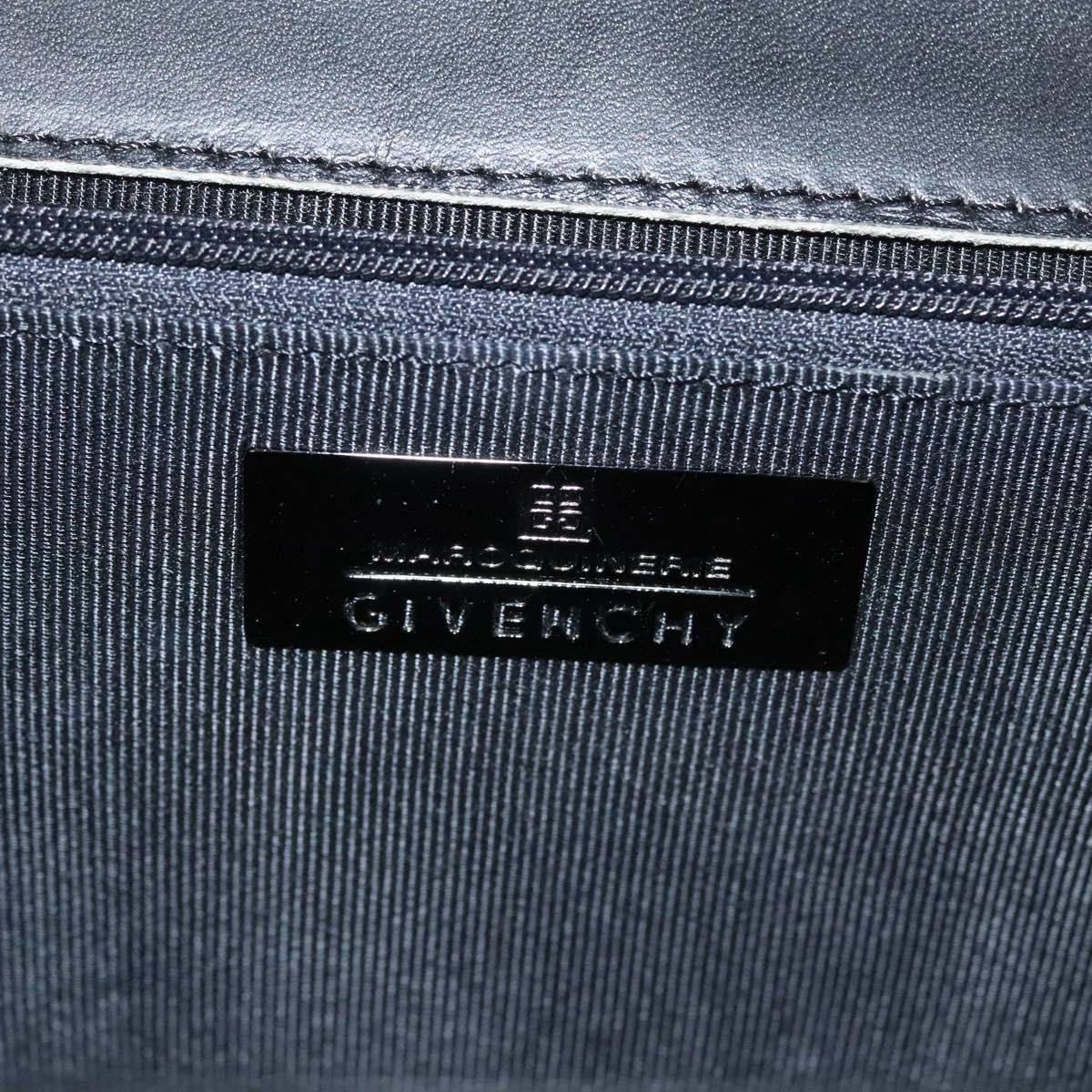 Givenchy Vintage 4G handbag Leather, BLACK, LEATHER, Handbag