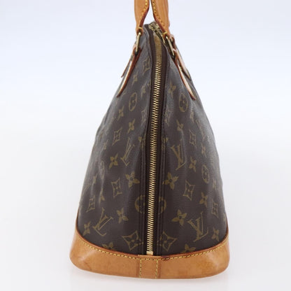 Louis Vuitton Alma Handbag Monogram Canvas, BROWN, CANVAS, Handbag