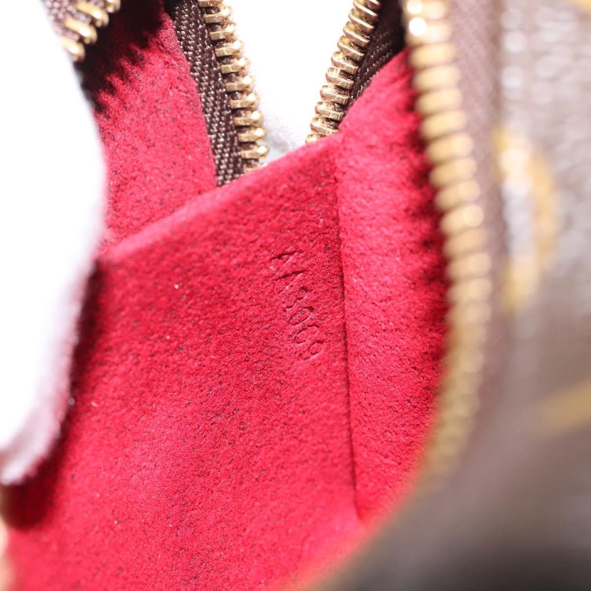 Louis Vuitton Wapiti Trousse Pouch Monogram Canvas, BROWN, CANVAS, Clutche & pouche