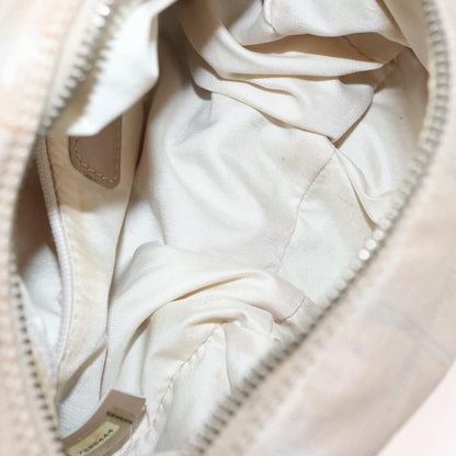 Chanel Travel Line Barrel Bag Nylon, BEIGE, NYLON, Shoulder bag