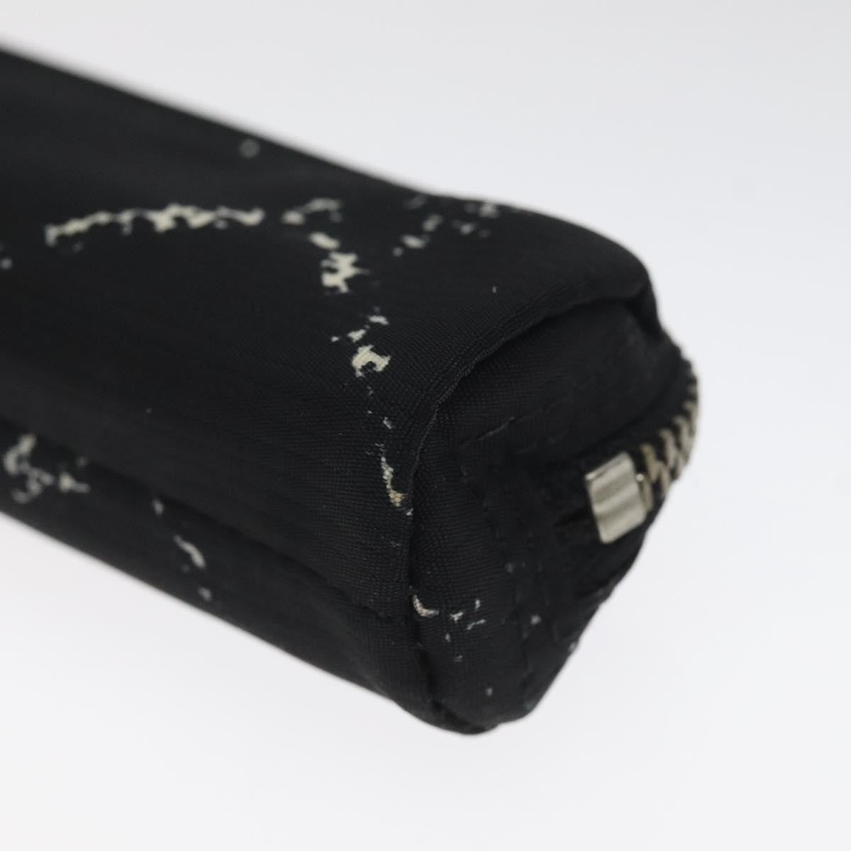 Chanel Travel Line Pen Case Nylon, BLACK, NYLON, Wallets