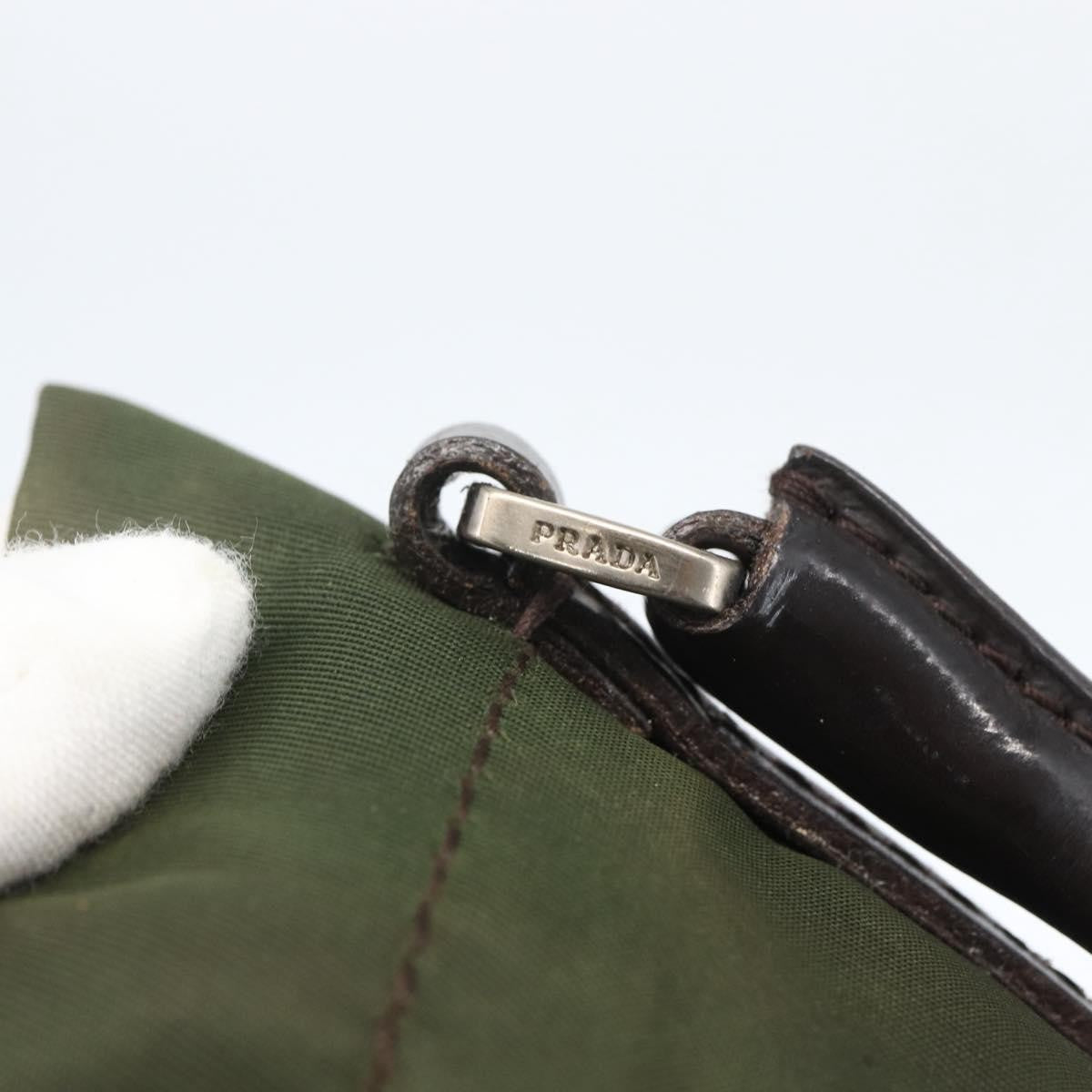 Prada Vintage Tote Tessuto, KHAKI, NYLON, Tote bag