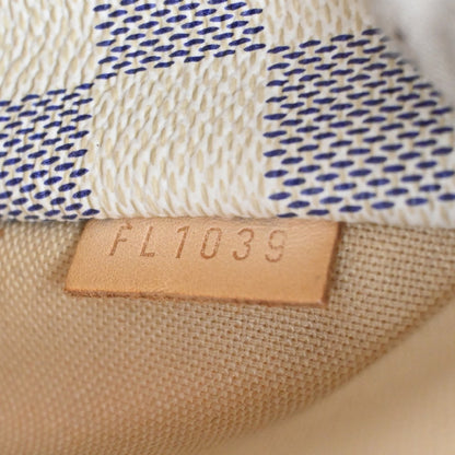 Louis Vuitton Totally Handbag Damier, WHITE, CANVAS, Shoulder bag