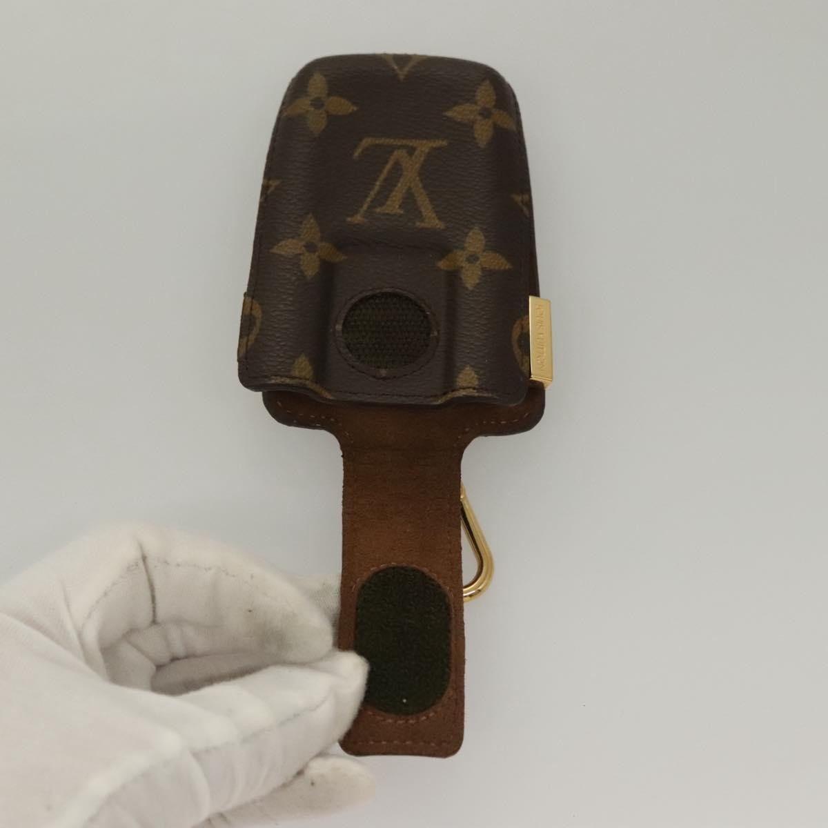 Louis Vuitton Etui Phone Case Monogram Canvas, BROWN, CANVAS, Tech accessory