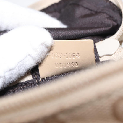 Gucci GG canvas pouch Canvas, BEIGE, CANVAS, Clutche & pouche