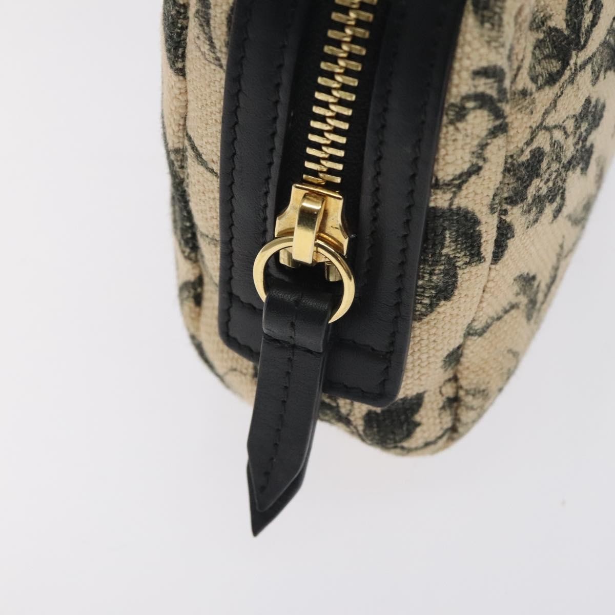 Gucci GG Marmont Pouch Coated Canvas, BEIGE, CANVAS, Clutche & pouche