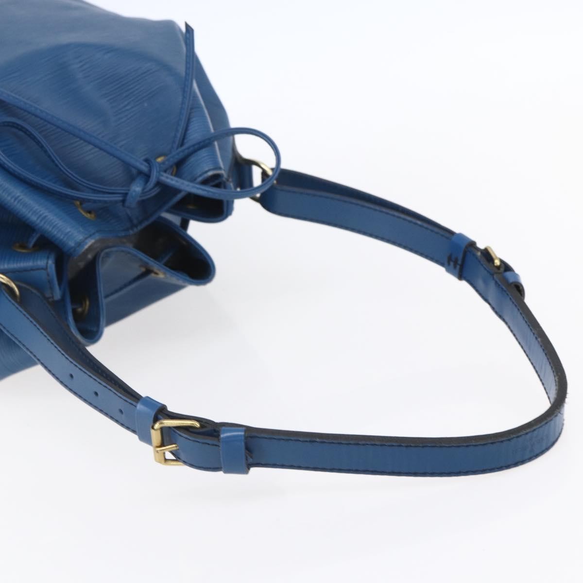 Louis Vuitton Noe Handbag Epi Leather, BLUE, LEATHER, Shoulder bag