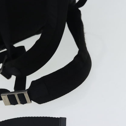 Prada Single Buckle Pocket Backpack Wool, GRAY, WOOL, Backpack