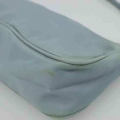 Prada Pochette Shoulder Bag Tessuto, BLUE, NYLON, Clutche & pouche
