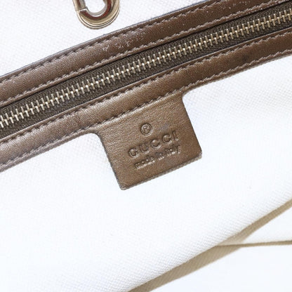 Gucci Heart Bit Open Tote GG Canvas with Leather, BEIGE, CANVAS, Tote bag