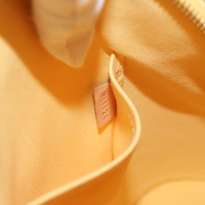 Louis Vuitton Alma Handbag Monogram Vernis, YELLOW, PATENT_LEATHER, Handbag