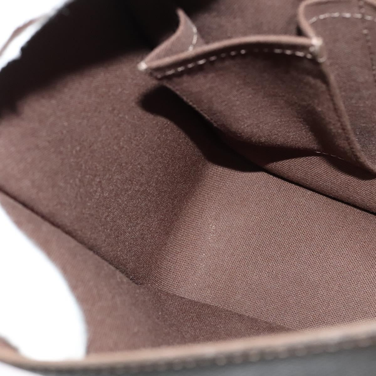 Louis Vuitton Andrei Messenger Bag Taiga Leather, BROWN, LEATHER, Shoulder bag