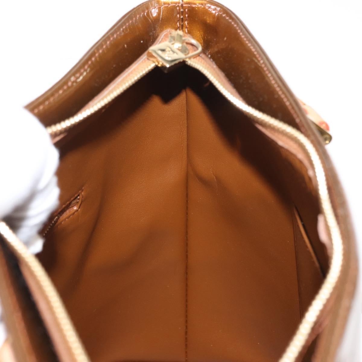 Louis Vuitton Houston Handbag Monogram Vernis, BROWN, PATENT_LEATHER, Handbag