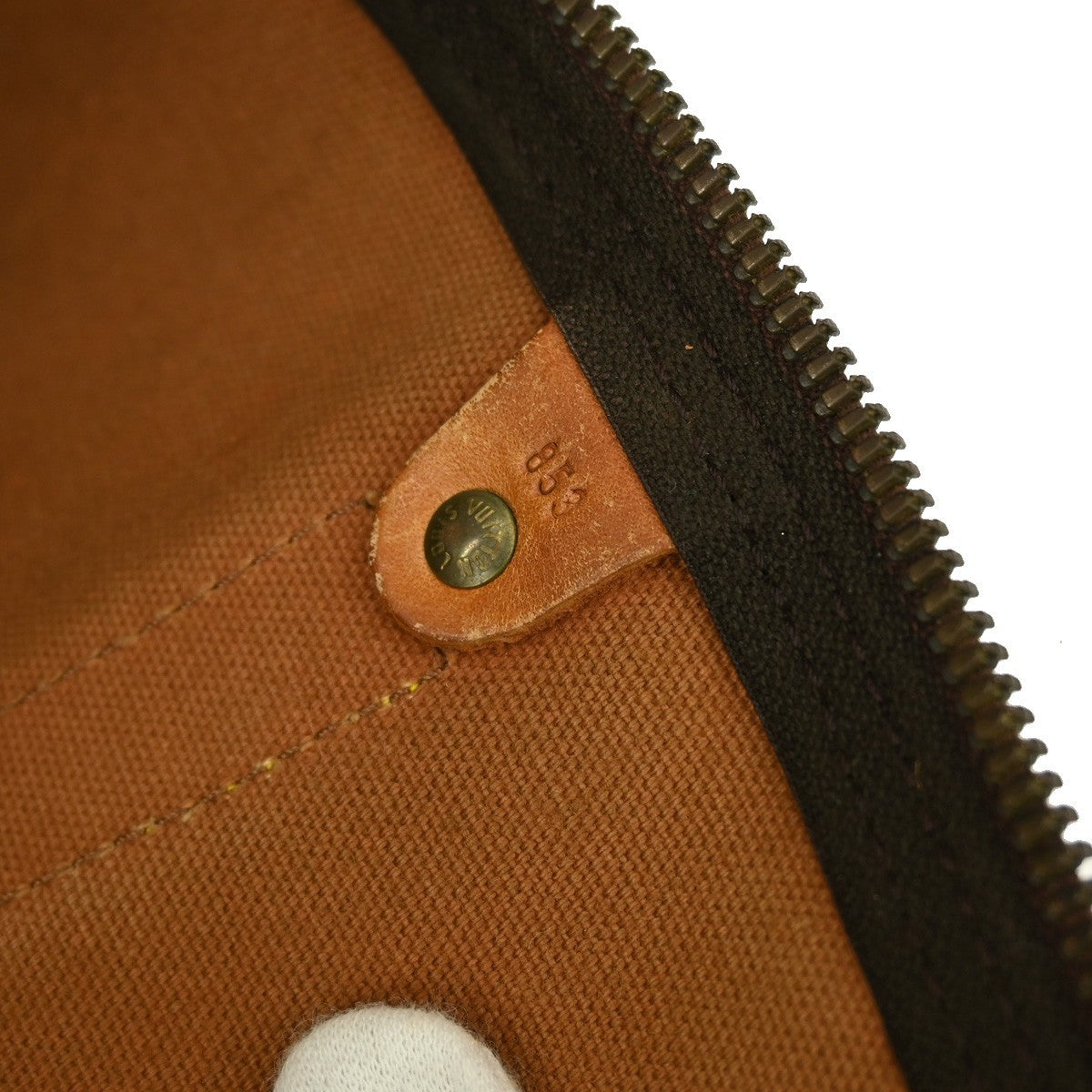 Louis Vuitton Keepall Bag Monogram Canvas, BROWN, CANVAS, Travel bag