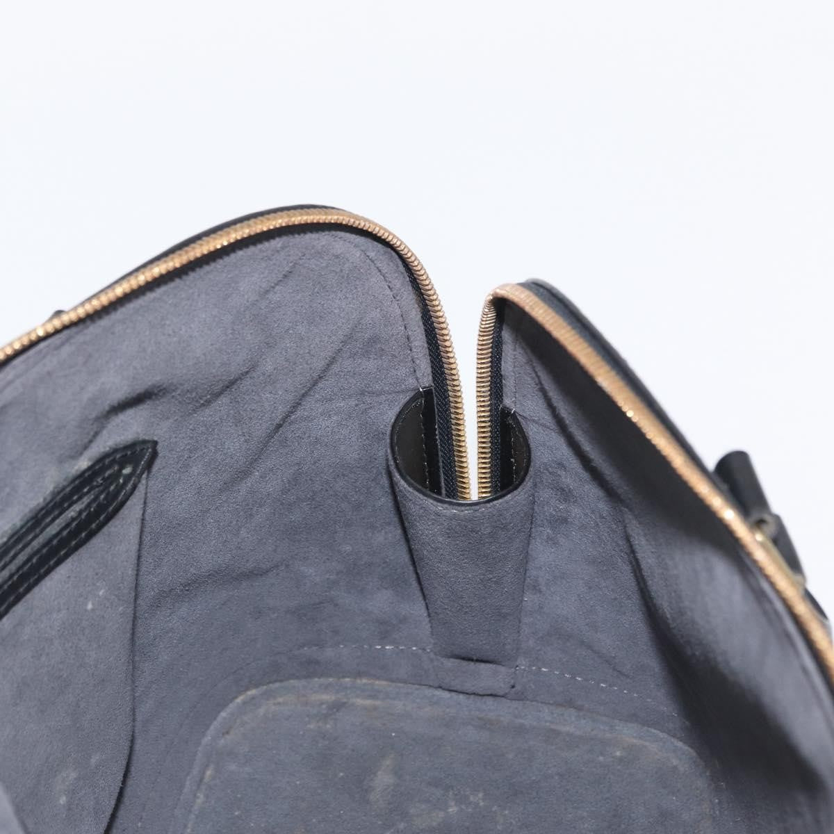 Louis Vuitton Alma Handbag Epi Leather, BLACK, LEATHER, Handbag