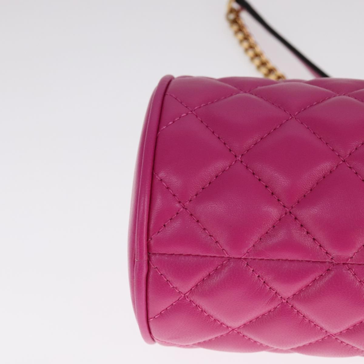 Versace Medusa Shoulder Bag Leather, PINK, LEATHER, Shoulder bag