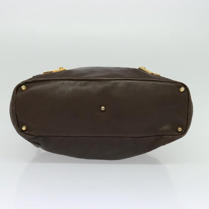 Chloe Vintage Tote bag Leather, BROWN, LEATHER, Tote bag