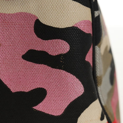 Christian Dior Polochon Satchel Limited Edition Anselm Reyle Camouflage Canvas, MULTICOLOUR, CANVAS, Travel bag