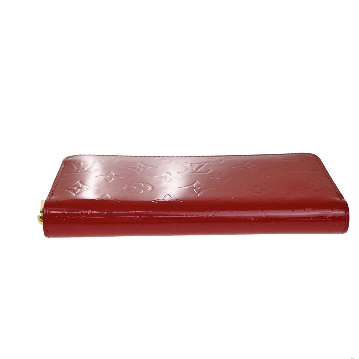Louis Vuitton Zippy Wallet NM Monogram Patent, RED, PATENT_LEATHER, Wallets