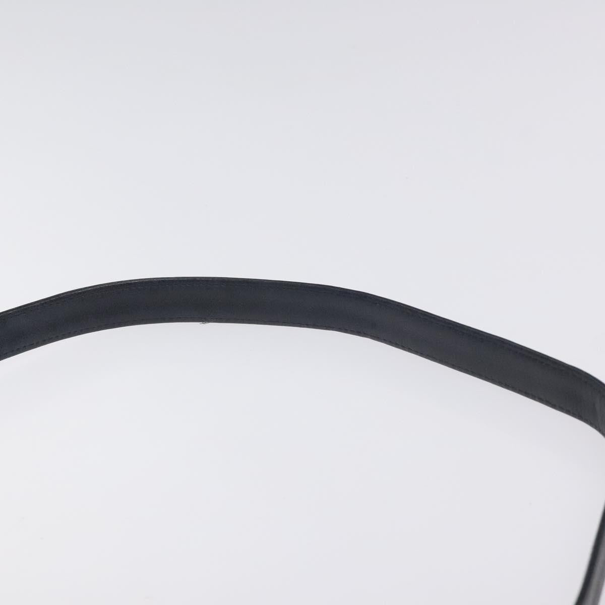 Christian Dior Vintage Trotter Shoulder Bag Canvas, NAVY, CANVAS, Shoulder bag