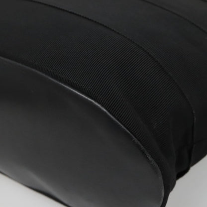 Salvatore Ferragamo Vala Shoulder Bag Canvas, BLACK, CANVAS, Shoulder bag