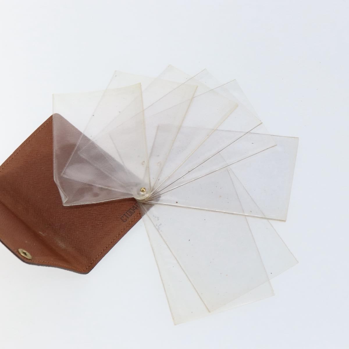 Louis Vuitton Porte Cartes Pression Card Case Monogram Canvas, BROWN, CANVAS, Card Holders