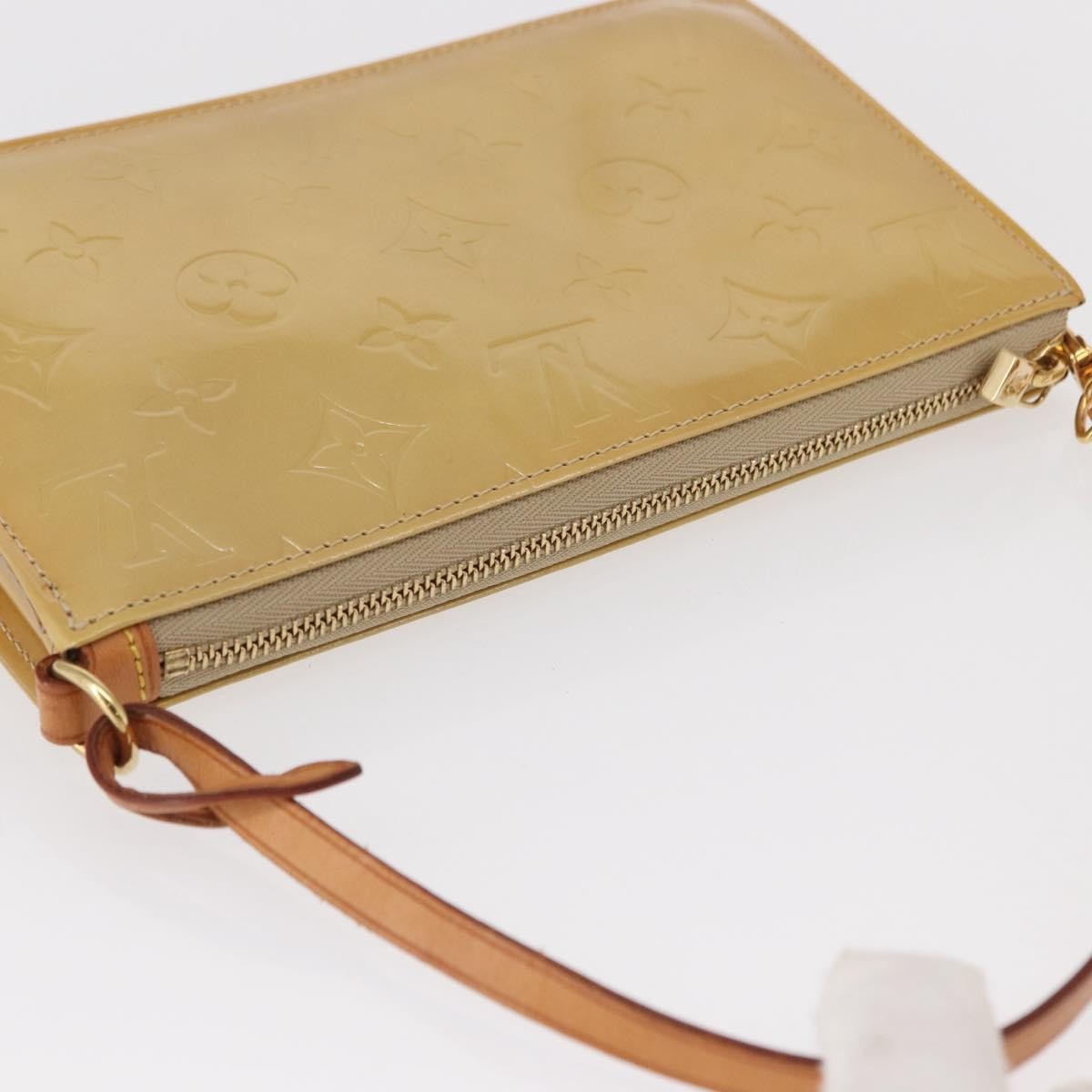 Louis Vuitton Lexington Pochette Monogram Vernis, BEIGE, PATENT_LEATHER, Clutche & pouche