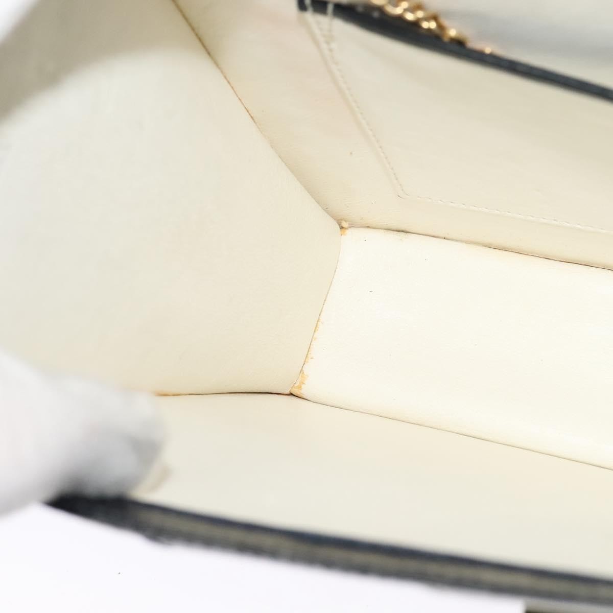 Celine Shoulder Bag Leather, WHITE, LEATHER, Shoulder bag