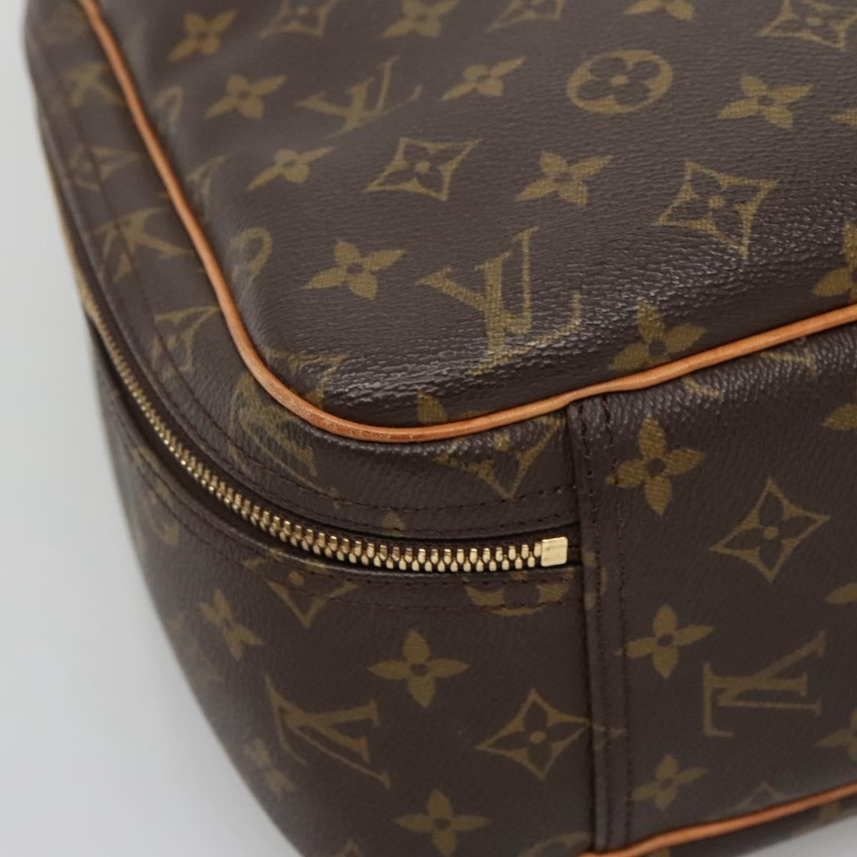 Louis Vuitton Excursion Handbag Monogram Canvas, BROWN, CANVAS, Handbag