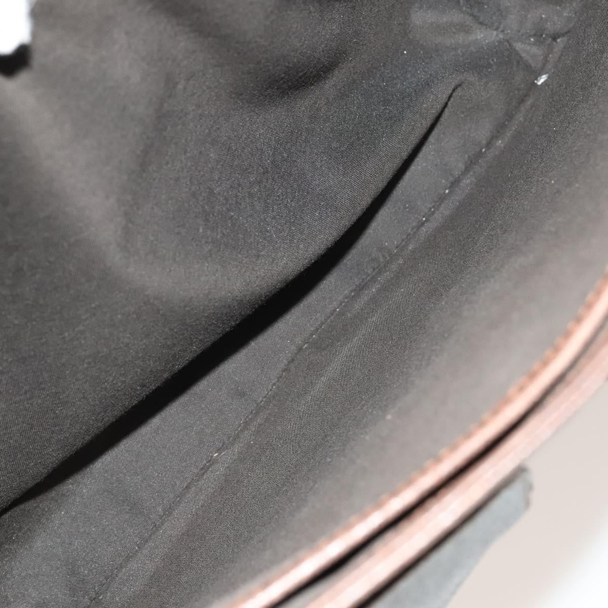 Bvlgari Flap shoulder Bag Leather, BROWN, LEATHER, Shoulder bag