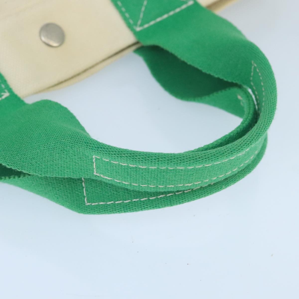 Hermes Bora Bora Tote Toile, GREEN, CANVAS, Tote bag