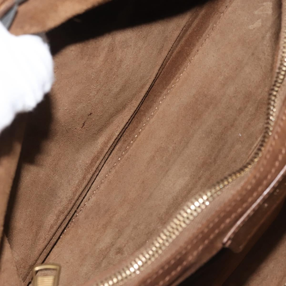 Saint Laurent Muse Two Bag Leather, BROWN, LEATHER, Handbag