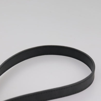 Christian Dior Vintage Honeycomb Flap Crossbody Bag Coated Canvas, BLACK, CANVAS, Crossbody bag