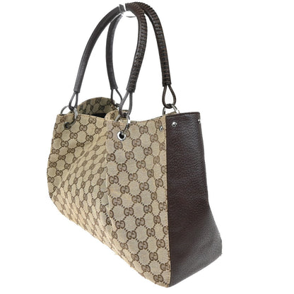 Gucci Vintage tote GG Canvas, BROWN, CANVAS, Tote bag