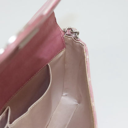 Chanel Travel Line Flap Bag Nylon, PINK, NYLON, Travel bag