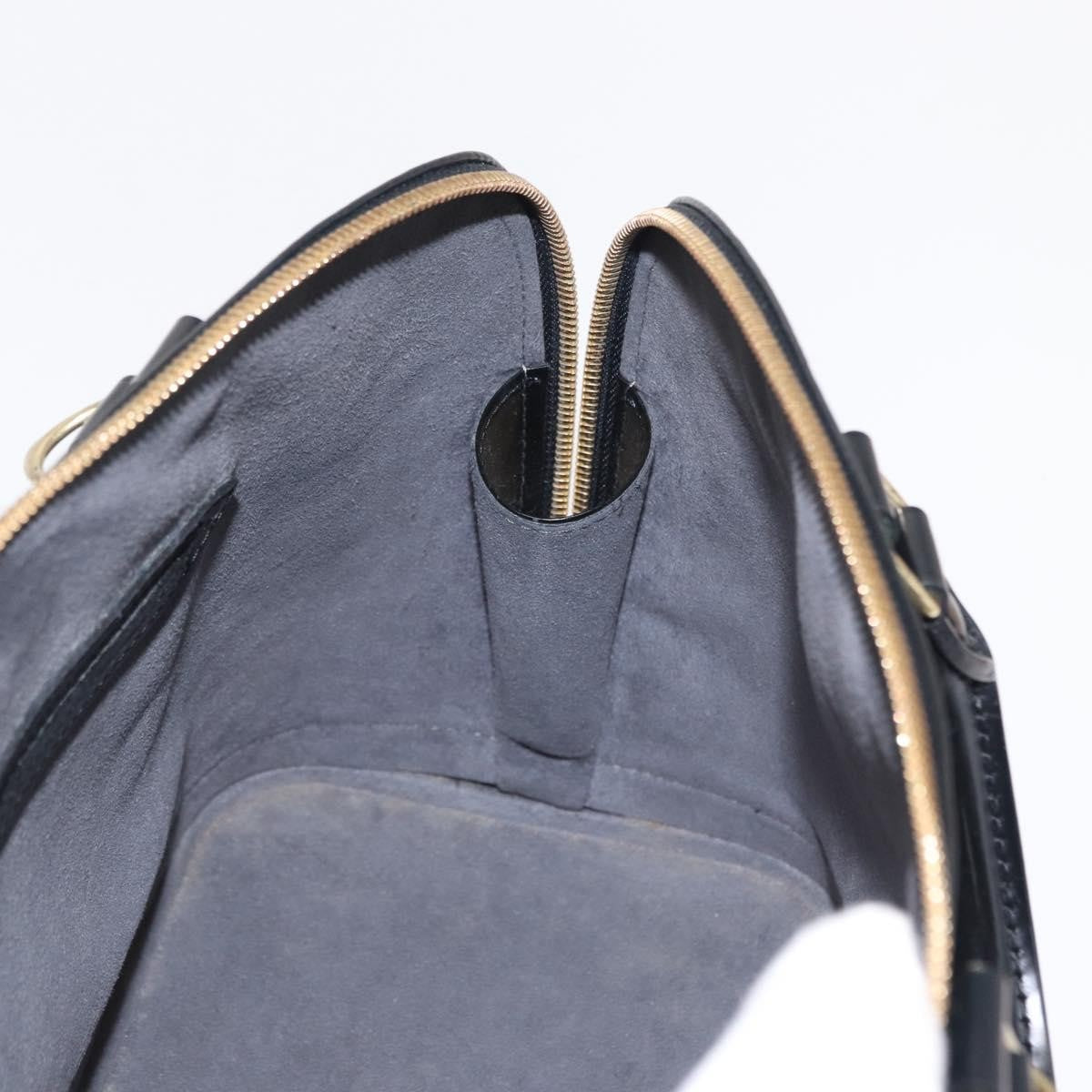 Louis Vuitton Alma Handbag Epi Leather, BLACK, LEATHER, Handbag