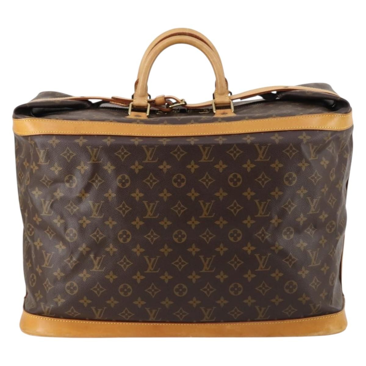 Louis Vuitton Cruiser Handbag Monogram Canvas, BROWN, CANVAS, Travel bag