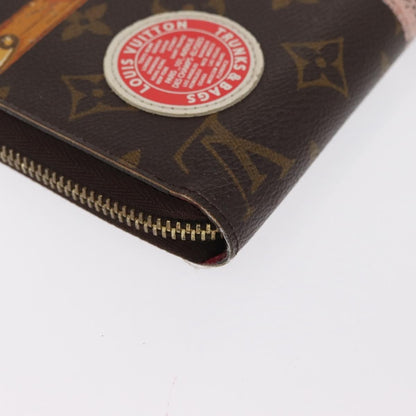 Louis Vuitton Zippy wallet Canvas, BROWN, CANVAS, Wallets